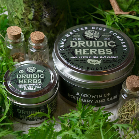 Druidic Herbs 8oz Candle